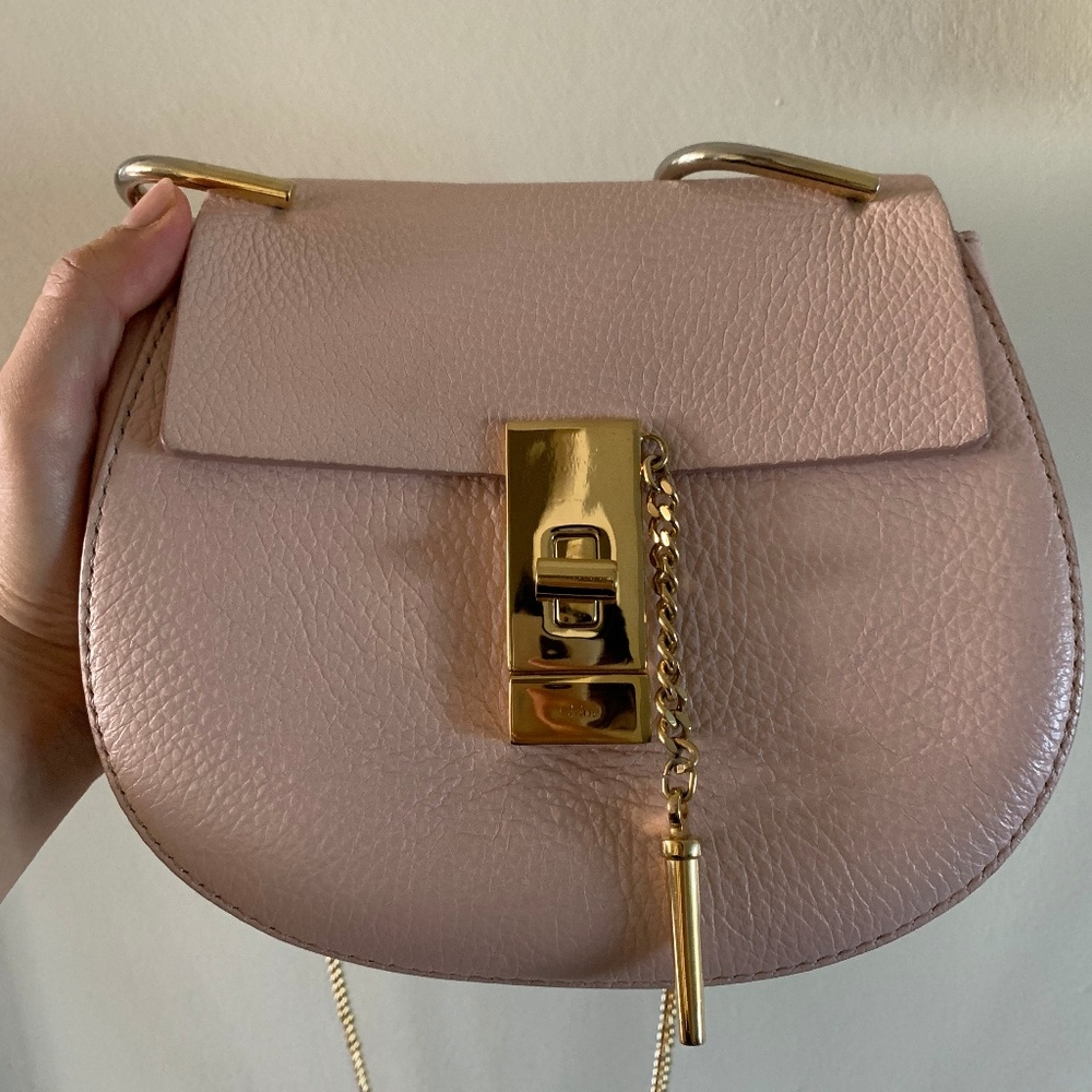 Drew Bag, Mini with gold tone, Chloe